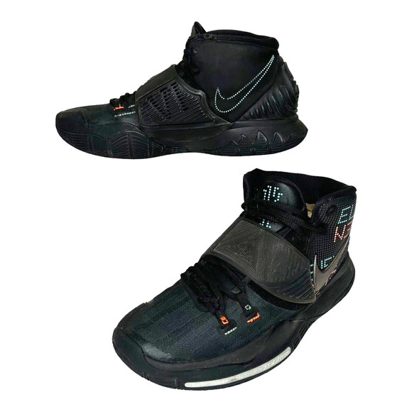 Nike Kyrie 6 Basketball Eleven Eleven BQ4630-006 Shot Clock Black/Black US 9 - Picture 2 of 8